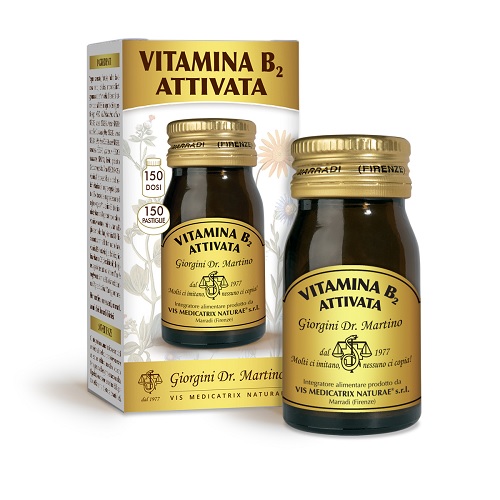 VITAMINA B2 ATTIVATA 150 PASTIGLIE - Farmacia Nuova Dr.ssa Gabriella Catellani
