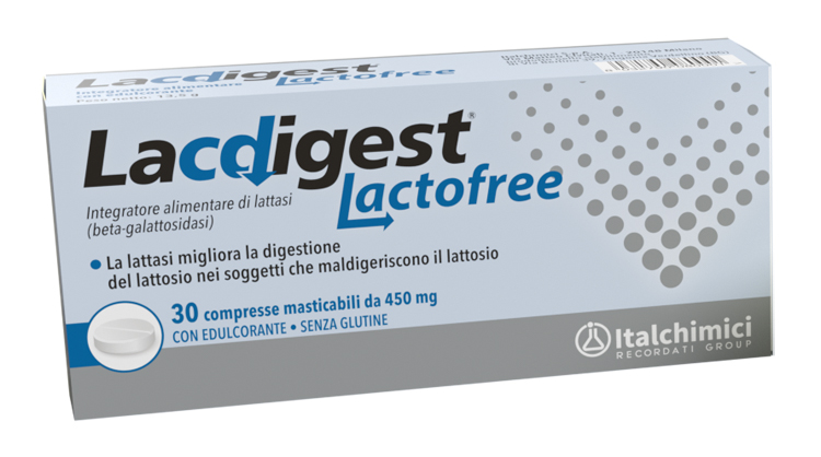 LACDIGEST LACTOFREE 30 COMPRESSE MASTICABILI - Farmacia Nuova Dr.ssa Gabriella Catellani