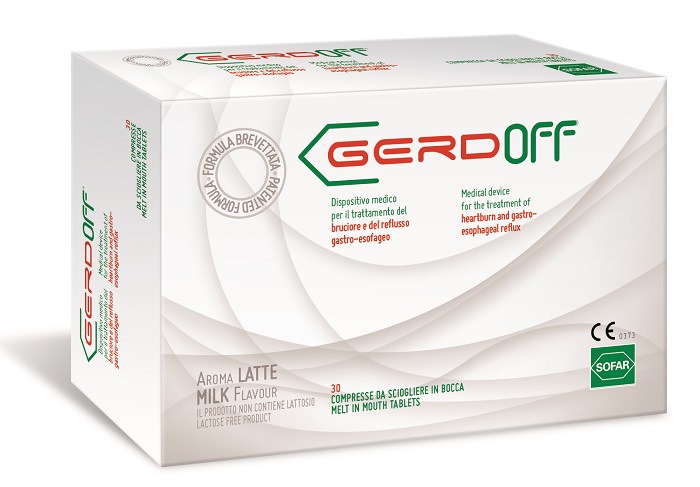 GERDOFF GUSTO LATTE 30 COMPRESSE - Farmacia Nuova Dr.ssa Gabriella Catellani