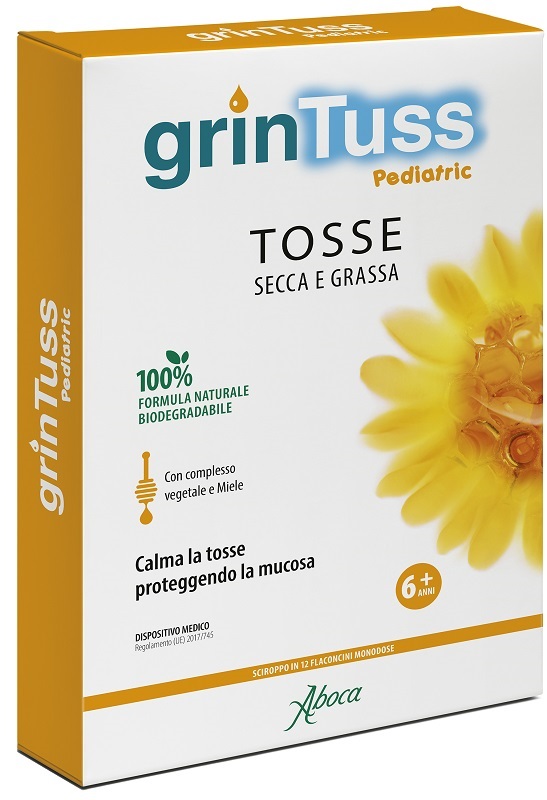 GRINTUSS PEDIATRIC SCIROPPO 12 FLACONCINI - Farmacia Nuova Dr.ssa Gabriella Catellani