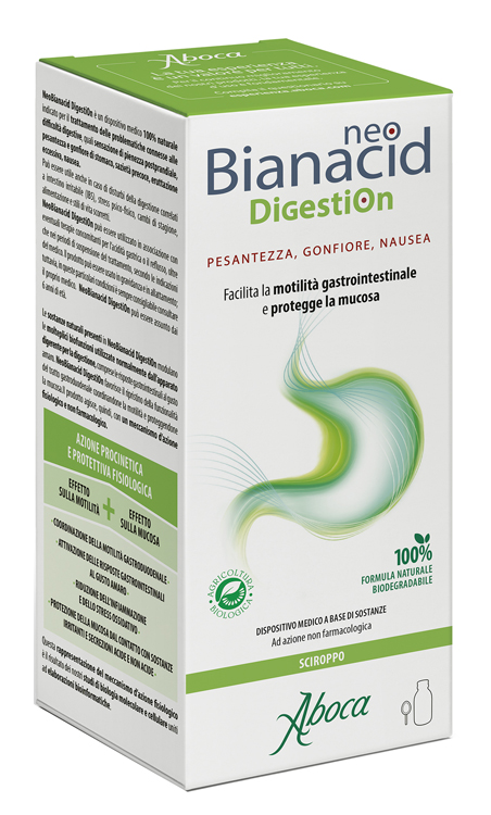 NEOBIANACID DIGESTION SCIROPPO 180 G - Farmacia Nuova Dr.ssa Gabriella Catellani
