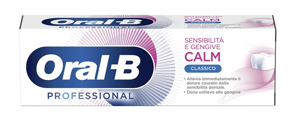 ORALB PROFESSIONAL SENSIBILITA' E GENGIVE CALM CLASSICO COLLUTORIO 75 ML - Farmacia Nuova Dr.ssa Gabriella Catellani