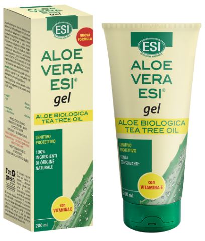 ESI ALOE VERA GEL VITAMINA E + TEA TREE 200 ML - Farmacia Nuova Dr.ssa Gabriella Catellani