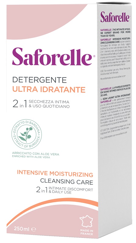 SAFORELLE DETERGENTE ULTRA IDRATANTE 250 ML - Farmacia Nuova Dr.ssa Gabriella Catellani
