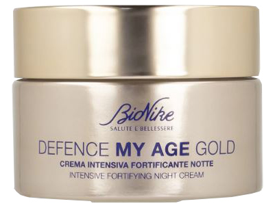 DEFENCE MY AGE GOLD CREMA INTENSIVA FORTIFICANTE NOTTE 50 ML - Farmacia Nuova Dr.ssa Gabriella Catellani