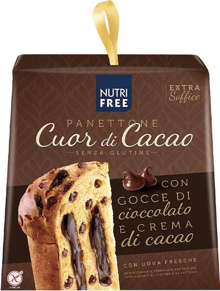 NUTRIFREE PANETTONE CUOR DI CACAO 680 G - Farmacia Nuova Dr.ssa Gabriella Catellani