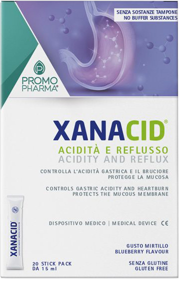 XANACID 20 STICK PACK DA 15 ML - Farmacia Nuova Dr.ssa Gabriella Catellani