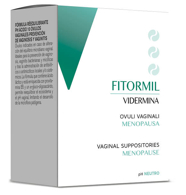 FITORMIL VIDERMINA 10 OVULI VAGINALI MENOPAUSA - Farmacia Nuova Dr.ssa Gabriella Catellani