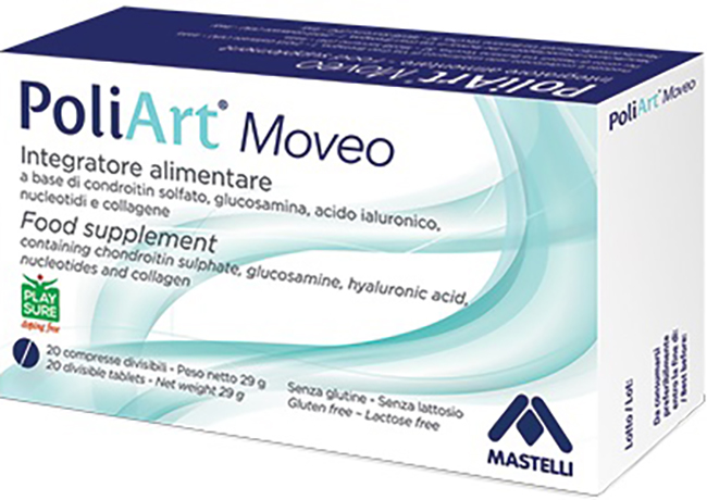 POLIART MOVEO 20 COMPRESSE DIVISIBILI NON RIVESTITE - Farmacia Nuova Dr.ssa Gabriella Catellani