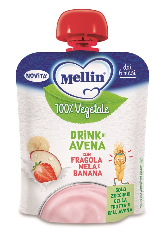 MELLIN POUCH AVENA MELA FRAGOLA BANANA 90 G - Farmacia Nuova Dr.ssa Gabriella Catellani