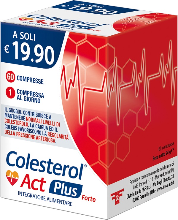 COLESTEROL ACT PLUS FORTE 60 COMPRESSE - Farmacia Nuova Dr.ssa Gabriella Catellani