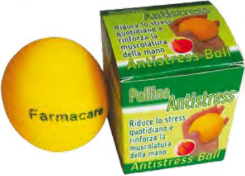 PALLINA ANTISTRESS GIALLO - Farmacia Nuova Dr.ssa Gabriella Catellani