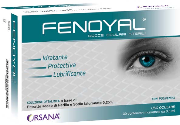 GOCCE OCULARI FENOYAL 30 CONTENITORI MONODOSE DA 0,5 ML - Farmacia Nuova Dr.ssa Gabriella Catellani