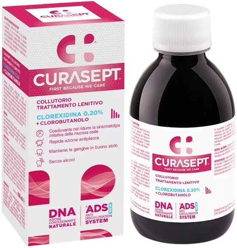 CURASEPT COLLUTORIO ADS DNA TRATTAMENTO LENITIVO 200 ML - Farmacia Nuova Dr.ssa Gabriella Catellani