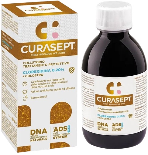 CURASEPT COLLUTORIO ADS DNA TRATTAMENTO PROTETTIVO 200 ML - Farmacia Nuova Dr.ssa Gabriella Catellani