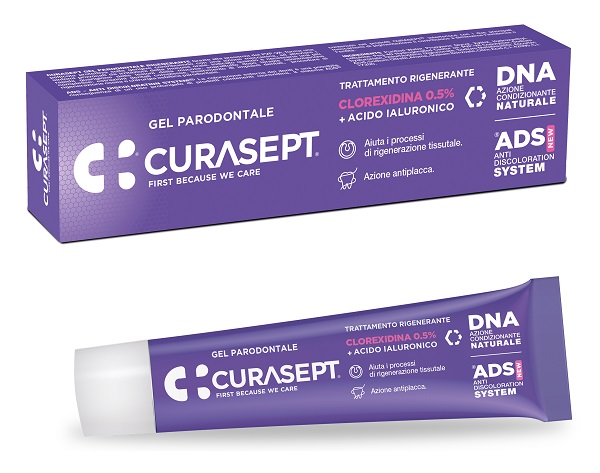 CURASEPT GEL PARODONTALE ADS DNA TRATTAMENTO RIGENERANTE 30 ML - Farmacia Nuova Dr.ssa Gabriella Catellani