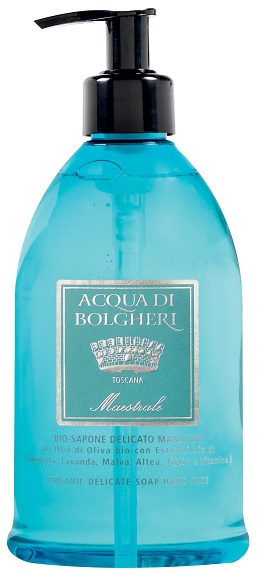 ACQUA DI BOLGHERI SAPONE DELICATO BIO MAESTRALE 500 ML - Farmacia Nuova Dr.ssa Gabriella Catellani