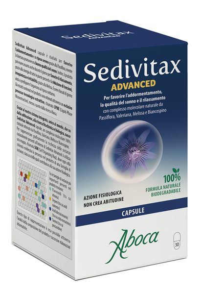 SEDIVITAX ADVANCED 30 CAPSULE - Farmacia Nuova Dr.ssa Gabriella Catellani
