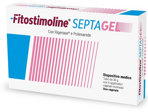 GEL VAGINALE FITOSTIMOLINE SEPTAGEL 30 G CON 6 APPLICATORI MONOUSO - Farmacia Nuova Dr.ssa Gabriella Catellani