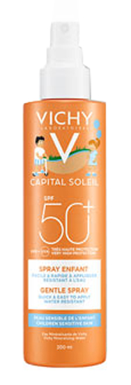 CAPITAL SOLEIL SPRAY KID WATER RESIST 50+ 200 ML - Farmacia Nuova Dr.ssa Gabriella Catellani