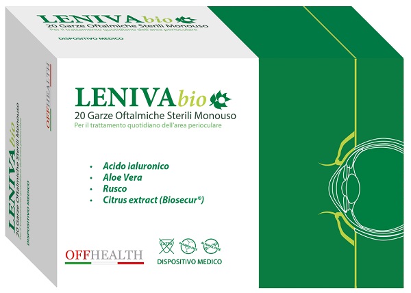 LENIVA BIOSECUR GARZE OFTALMICHE 20 PEZZI - Farmacia Nuova Dr.ssa Gabriella Catellani