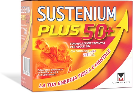 SUSTENIUM PLUS 50+ 16 BUSTINE - Farmacia Nuova Dr.ssa Gabriella Catellani