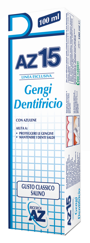AZ 15 GENGIDENTIFRICIO 100 ML - Farmacia Nuova Dr.ssa Gabriella Catellani