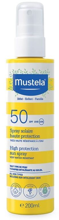 MUSTELA SPRAY SOLARE 200 ML - Farmacia Nuova Dr.ssa Gabriella Catellani