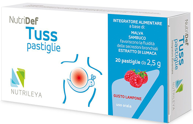 TUSS LAMPONE SUGAR FREE 20 PASTIGLIE - Farmacia Nuova Dr.ssa Gabriella Catellani