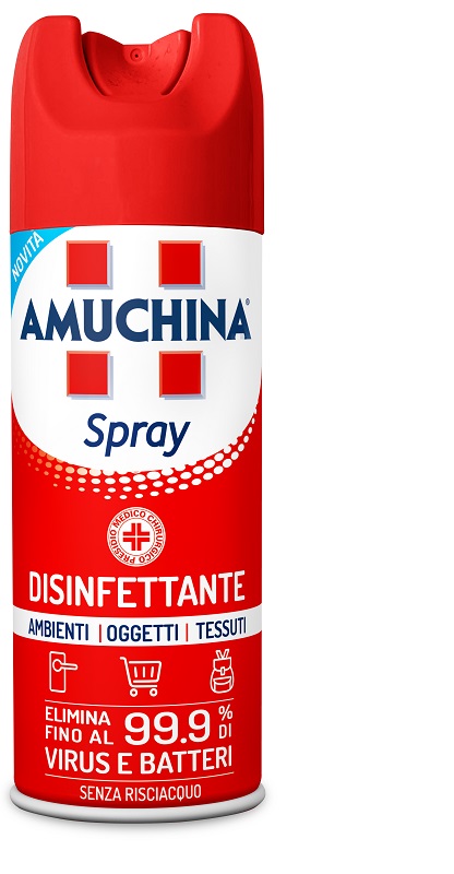 AMUCHINA SPRAY AMBIENTI OGGETTI TESSUTI 400 ML - Farmacia Nuova Dr.ssa Gabriella Catellani