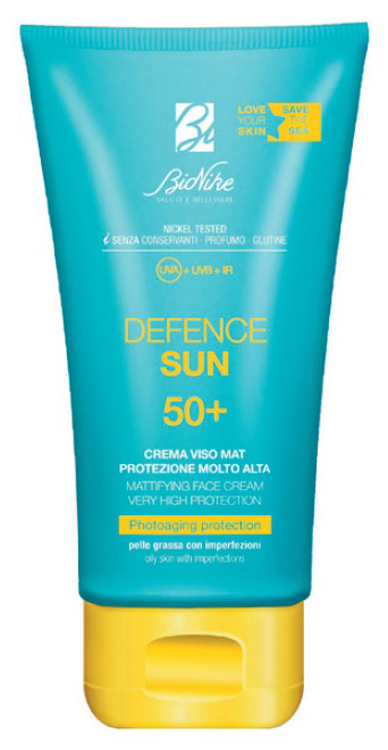DEFENCE SUN CREMA VISO MAT SPF50+ PROTEZIONE MOLTO ALTA 50 ML - Farmacia Nuova Dr.ssa Gabriella Catellani