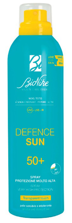 DEFENCE SUN SPRAY TRANSPARENT TOUCH 50+ 200 ML - Farmacia Nuova Dr.ssa Gabriella Catellani