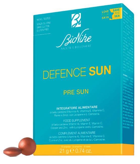 DEFENCE SUN PRE SUN 30 COMPRESSE - Farmacia Nuova Dr.ssa Gabriella Catellani