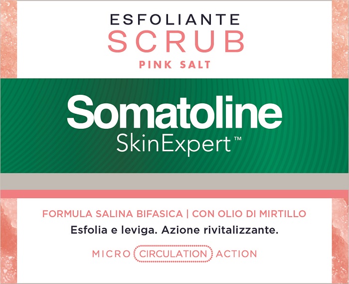 SOMATOLINE SKIN EXPERT SCRUB PINK SALT 350 G - Farmacia Nuova Dr.ssa Gabriella Catellani