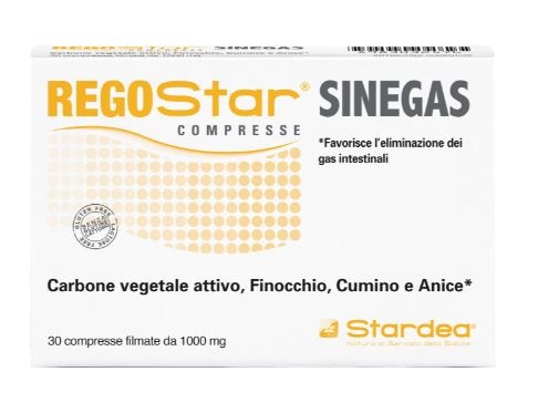 REGOSTAR SINEGAS 30 COMPRESSE - Farmacia Nuova Dr.ssa Gabriella Catellani