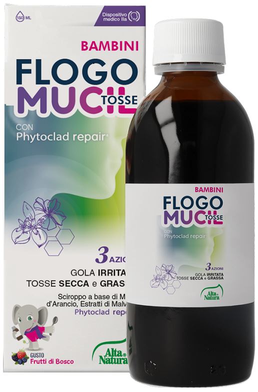 DM FLOGOMUCIL TOSSE BAMBINI 150 ML - Farmacia Nuova Dr.ssa Gabriella Catellani