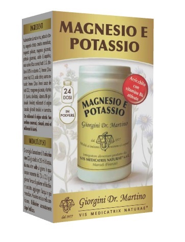 MAGNESIO E POTASSIO POLVERE 180 G - Farmacia Nuova Dr.ssa Gabriella Catellani