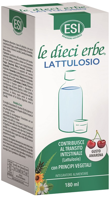 ESI LE DIECI ERBE LATTULOSIO 180 ML - Farmacia Nuova Dr.ssa Gabriella Catellani