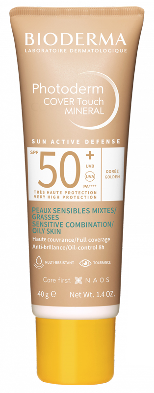 PHOTODERM COVER TOUCH MINERAL DORE' SPF50+ 40 ML - Farmacia Nuova Dr.ssa Gabriella Catellani