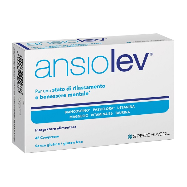ANSIOLEV 45 COMPRESSE NUOVA FORMULA - Farmacia Nuova Dr.ssa Gabriella Catellani