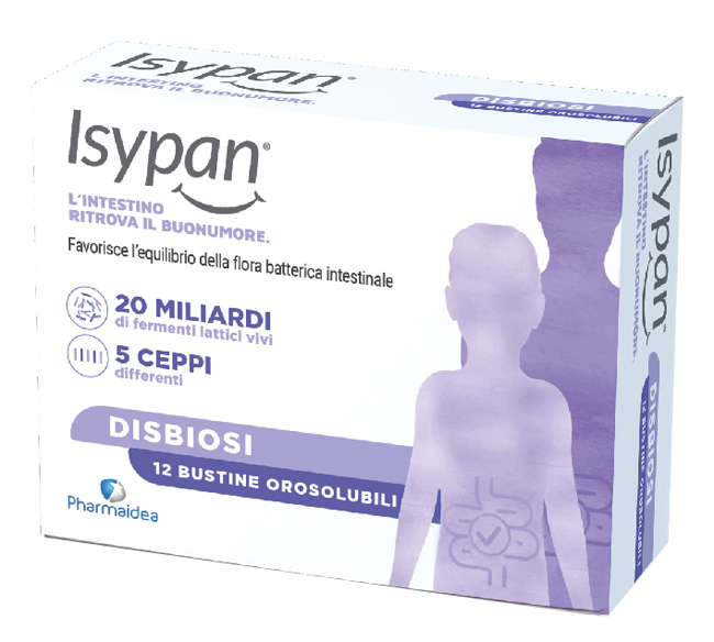 ISYPAN DISBIOSI 12 BUSTINE OROSOLUBILI - Farmacia Nuova Dr.ssa Gabriella Catellani