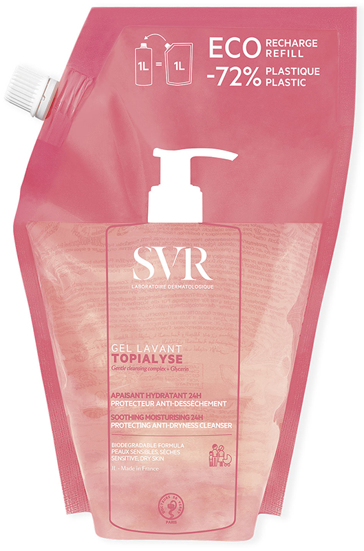 TOPIALYSE GEL LAVANT REFILL 1 L - Farmacia Nuova Dr.ssa Gabriella Catellani