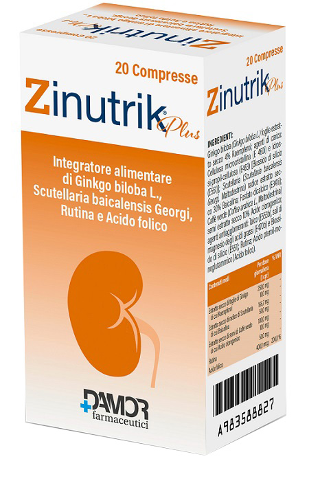ZINUTRIK PLUS 20 COMPRESSE - Farmacia Nuova Dr.ssa Gabriella Catellani
