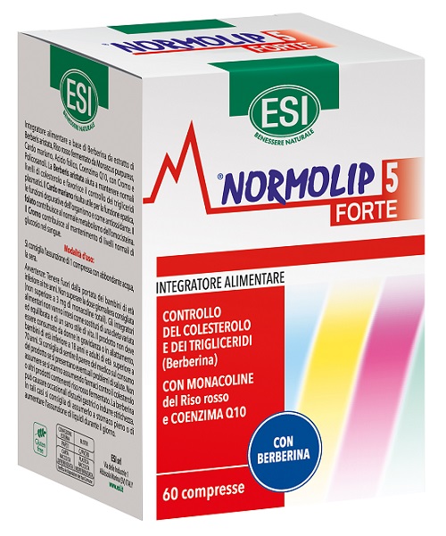 ESI NORMOLIP 5 FORTE 60 COMPRESSE - Farmacia Nuova Dr.ssa Gabriella Catellani
