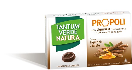 TANTUM VERDE NATURA 15 PASTIGLIE LIQUIRIZIA - Farmacia Nuova Dr.ssa Gabriella Catellani