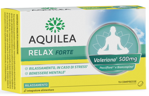 AQUILEA RELAX FORTE 15 COMPRESSE - Farmacia Nuova Dr.ssa Gabriella Catellani