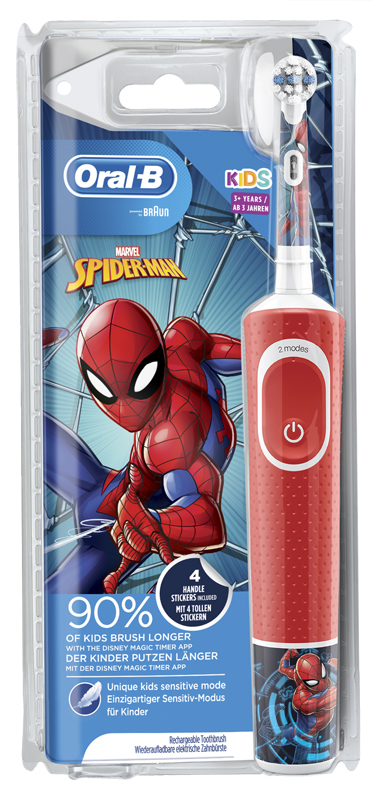 ORALB VITALITY KIDS SPIDERMAN SPAZZOLINO ELETTRICO - Farmacia Nuova Dr.ssa Gabriella Catellani