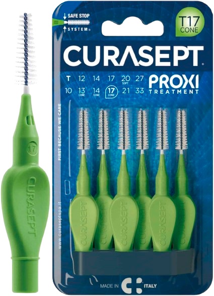 CURASEPT PROXI P09 VERDE CHIARO/LIGHT 6 PEZZI - Farmacia Nuova Dr.ssa Gabriella Catellani