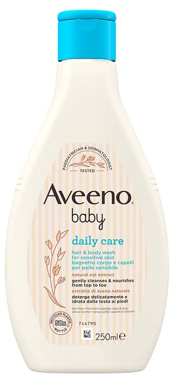 AVEENO BABY BAGNETTO TESTA PIEDI 250 ML - Farmacia Nuova Dr.ssa Gabriella Catellani