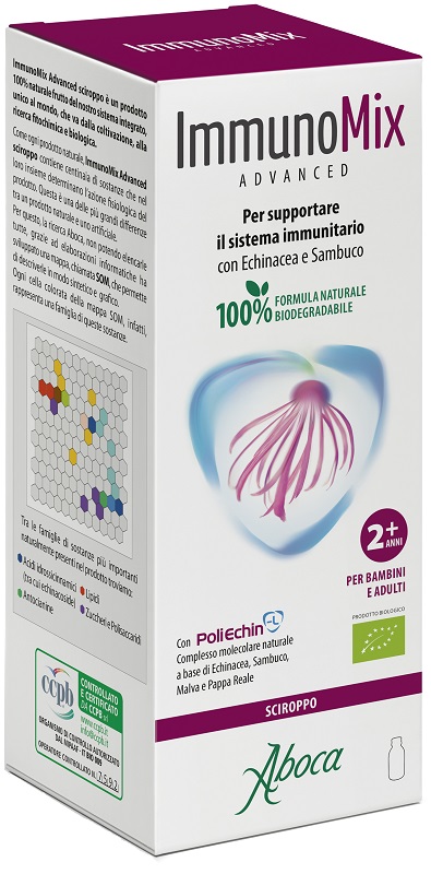 IMMUNOMIX ADVANCED SCIROPPO 210 G - Farmacia Nuova Dr.ssa Gabriella Catellani